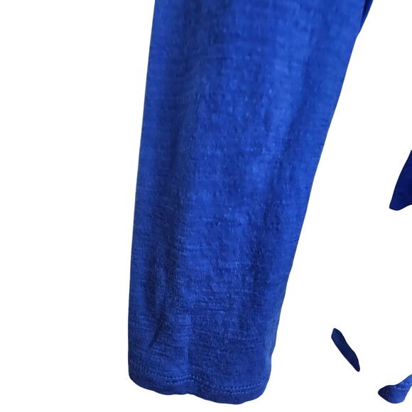 Segments Merino Wool Top Women M Blue Base Layer Gorpcore Ski Shirt Outdoor - Picture 4 of 7